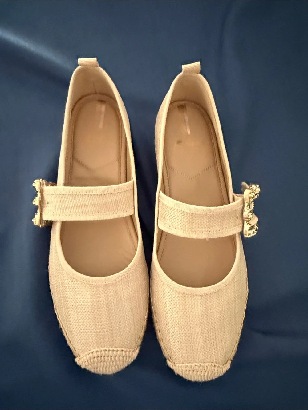 Sam Edelman beige canvas